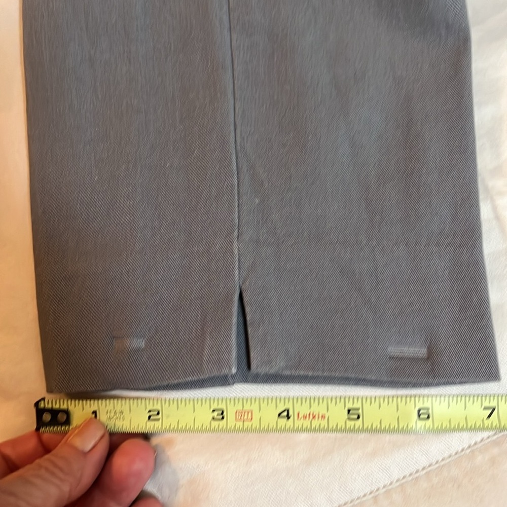 NWOT Grey ladies Crown and Ivy Cary ankle length dress pants with stretch - Picture 8 of 9